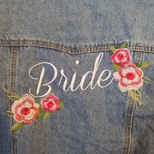 david's bridal jean jacket